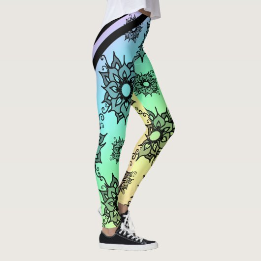 Leggings van het flessenpatroon (Rechts)