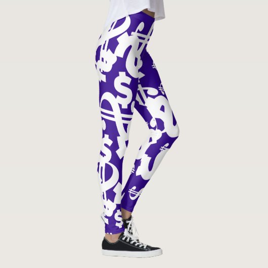 Leggings van het geweldige Dollar-patroon voor dol (Rechts)
