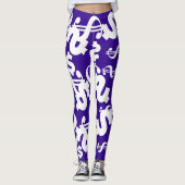 Leggings van het geweldige Dollar-patroon voor dol (Voorkant)