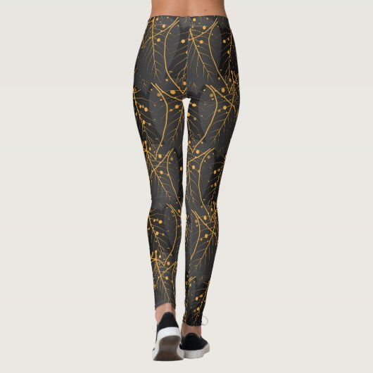 Leggings van het goudblad (Achterkant)