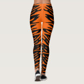 Leggings van het Halloween Costume Tiger Stripes (Achterkant)
