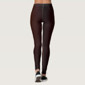 Leggings van het honingkoolstofvezelpatroon (Achterkant)