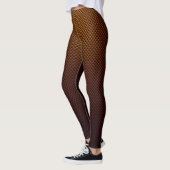 Leggings van het honingkoolstofvezelpatroon (Links)