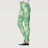Leggings van het Ierse Patroon voor St Patrick's D (Links)