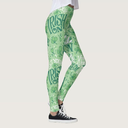 Leggings van het Ierse Patroon voor St Patrick's D (Rechts)