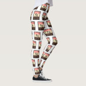 Leggings van het IJzer Fe Periodic Table Pattern (Rechts)
