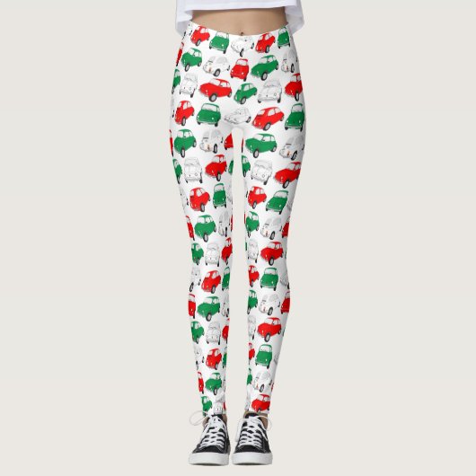  Leggings van het Italiaanse autopatroon (Voorkant)