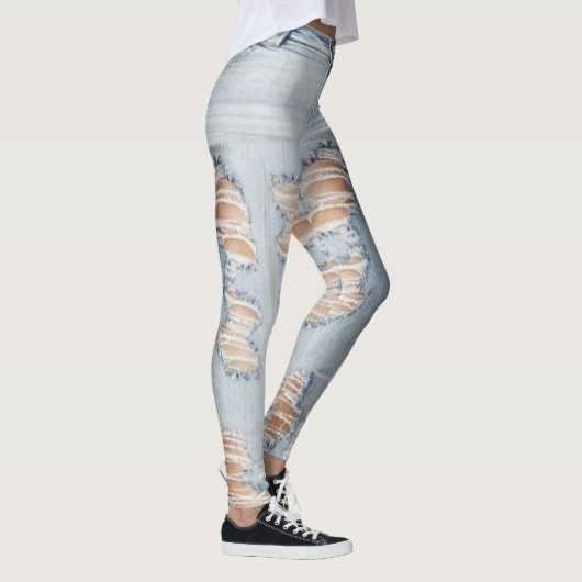 Leggings van het Jeans Patroon (Rechts)