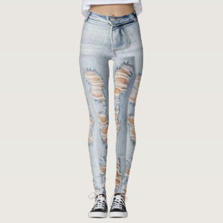 Leggings van het Jeans Patroon