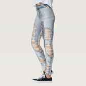 Leggings van het Jeans Patroon (Links)