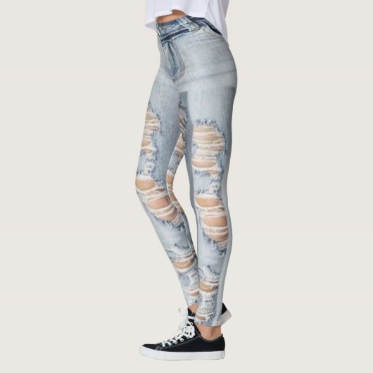 Leggings van het Jeans Patroon (Links)