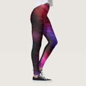 Leggings van het kleurrijke golfpatroon (Rechts)