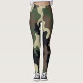 Leggings van het leger Camouflage (Voorkant)