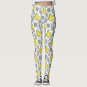 Leggings van het Lemon Pattern (Voorkant)