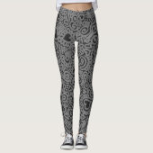 Leggings van het loopvlakpatroon (Voorkant)
