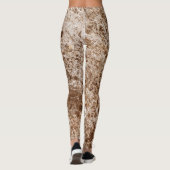 Leggings van het natuurlijke steenpatroon (Achterkant)