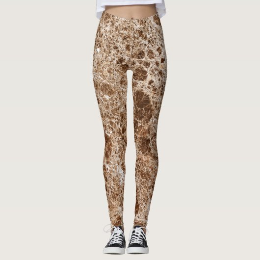 Leggings van het natuurlijke steenpatroon (Voorkant)