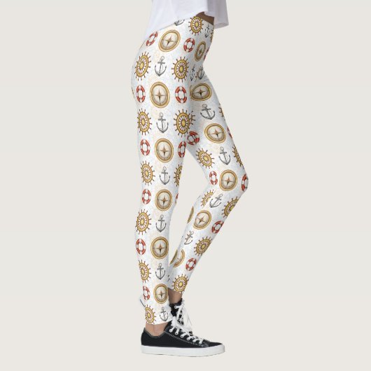 Leggings van het Nautical Pattern (Rechts)