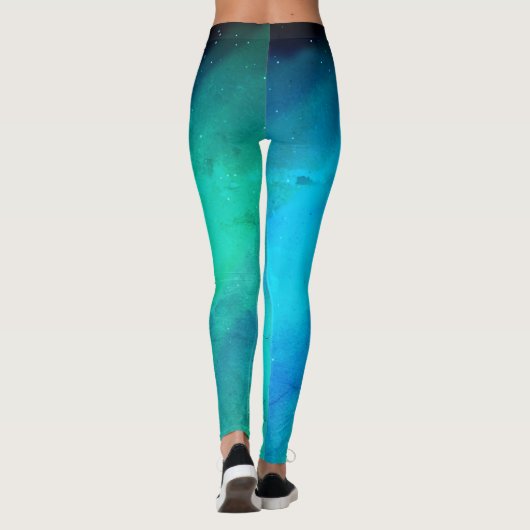 Leggings van het noordelijk hooglicht van de nacht (Achterkant)
