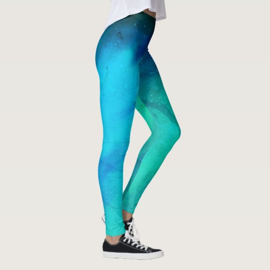 Leggings van het noordelijk hooglicht van de nacht (Rechts)