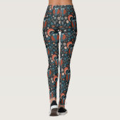 Leggings van het Nordic Owl Pattern (Achterkant)