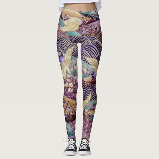 Leggings van het ontwerp van het Japanse Kunstpatr (Voorkant)