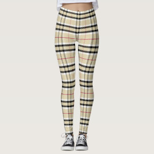 Leggings van het patroon met Tartan gecheckt in be