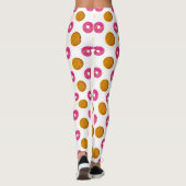 Leggings van het Patroon van de Dots van de Golf v (Achterkant)