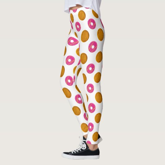 Leggings van het Patroon van de Dots van de Golf v (Links)