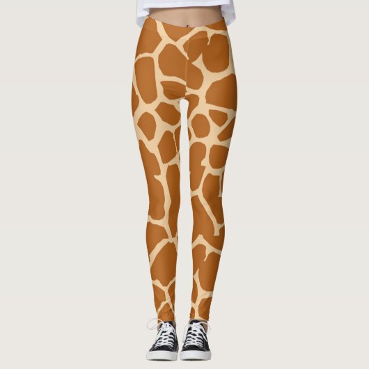 Leggings van het Patroon van de Giraffe van de vun (Voorkant)