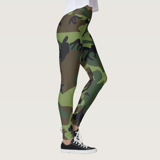 Leggings van het patroon van de militaire camo (Rechts)