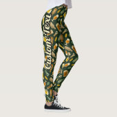 Leggings van het patroon van de Pictogrammen van B (Rechts)