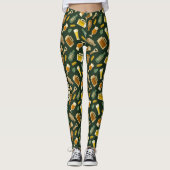 Leggings van het patroon van de Pictogrammen van B (Voorkant)