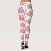 Leggings van het patroon van de waterverf van Peon (Achterkant)