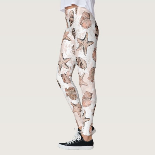 Leggings van het patroon van Seashell (Links)
