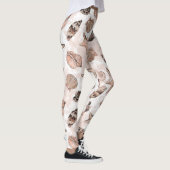 Leggings van het patroon van Seashell (Rechts)