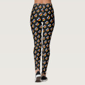 Leggings van het Rainbow Heart Pattern (Achterkant)