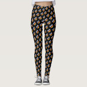 Leggings van het Rainbow Heart Pattern (Voorkant)