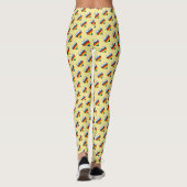 Leggings van het Rainbow Heart Pattern (Achterkant)