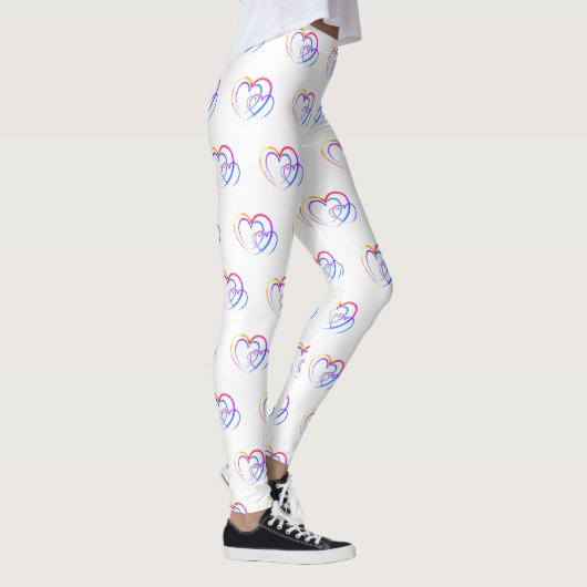 Leggings van het regenbooghart (Rechts)