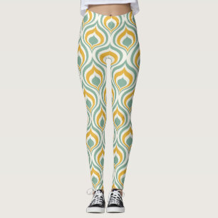 leggings van het Retropatropatroon van 70 s