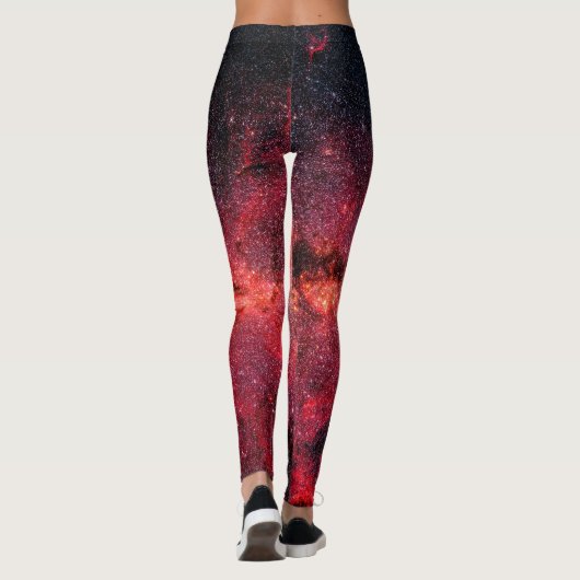leggings van het rode sterrenstelsel (Achterkant)