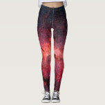 leggings van het rode sterrenstelsel<br><div class="desc">leggings van het beautifulmelkwegstelsel om met elegantie te draag</div>