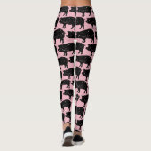 Leggings van het roze varkenspatroon (Achterkant)