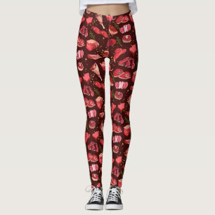 leggings van het rundvleesonderdeelpatroon