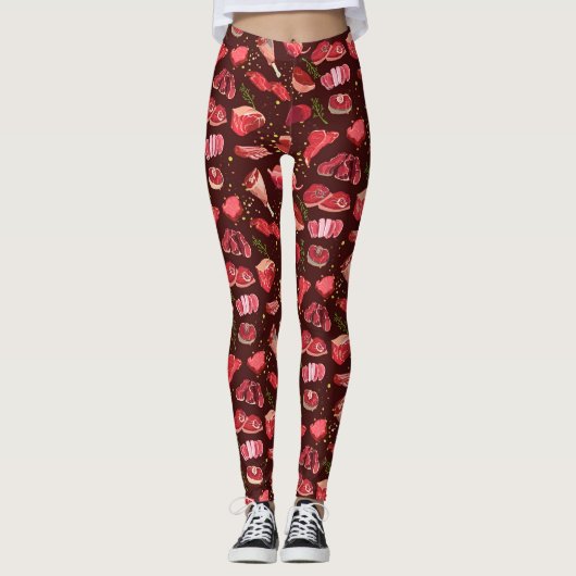 leggings van het rundvleesonderdeelpatroon (Voorkant)