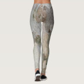 Leggings van het schuurpatroon (Achterkant)