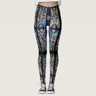 Leggings van het siux geometrisch ontwerp