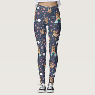 Leggings van het Sleufpatroon bevestigen