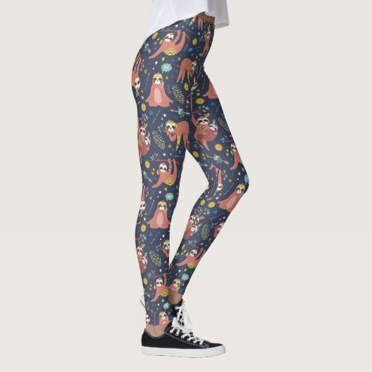 Leggings van het Sleufpatroon bevestigen (Rechts)